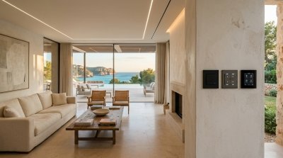 La estética del control: Pantallas y pulsadores KNX de alta gama en Mallorca
