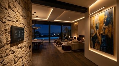 Diseño de Iluminación en Villas de Lujo: Integración KNX, Protocolo DALI y Creación de Escenas
